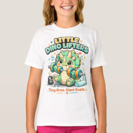 Camiseta Pequeños Elevadores de Dino 8KG | Brazos Pequeños