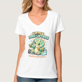 Camiseta Pequeños Elevadores de Dino 8KG | Brazos Pequeños