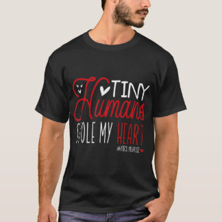 Camiseta Pequeños humanos agujaron mi corazón lindo Nicu En