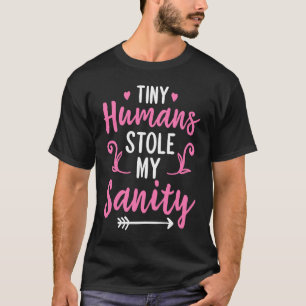 Camiseta Pequeños humanos robaron mi corazón a Babysi, prov