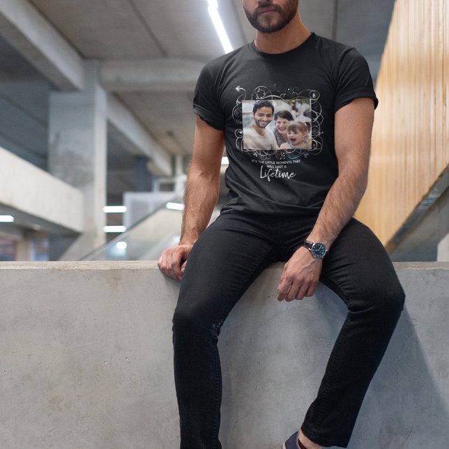 Camiseta Pequeños momentos celebraciones foto enmascaramien (Subido por el creador)