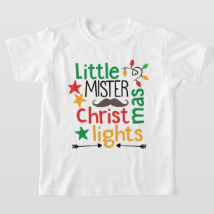 Camiseta Pequeños Navidades alumbran