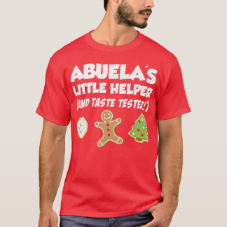 Camiseta Pequeños Navidades ayudantes de Abuela cocinan Bak