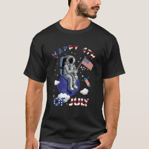 Camiseta Pequeños Niños Chicas Niños Felices 4 De Julio