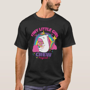 Camiseta Pequeños niños humanos niñas niñas de unicornio má