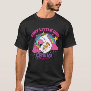 Camiseta Pequeños niños humanos niñas niñas de unicornio má