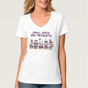 Camiseta Pequeños Pájaros Grandes Patriotas
