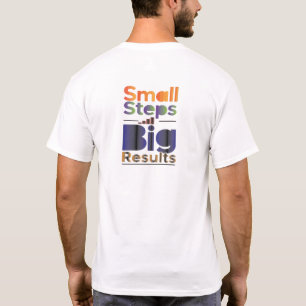 Camiseta Pequeños Pasos Grandes Resultados