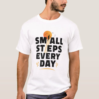 Camiseta Pequeños Pasos Todos los Días