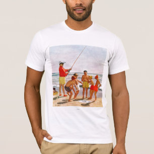 Camiseta Pequeños pescados grandes de poste de Richard