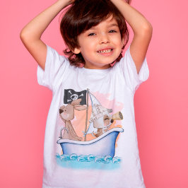 Camiseta Pequeños piratas escuetos