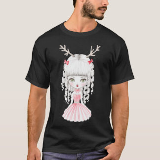 Camiseta Pequeños renos navidades