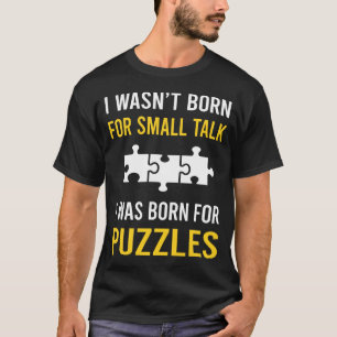 Camiseta Pequeños rompecabezas de conversación