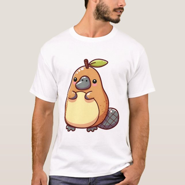 Camiseta Pera de ornitorrinco (Anverso)