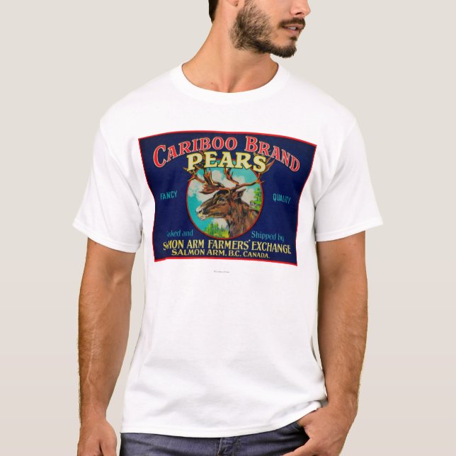 Camiseta Pera LabelCanada de Cariboo (Anverso)