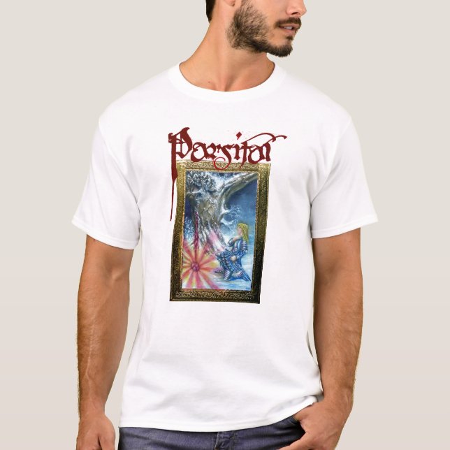 CAMISETA PERCEVAL Y VISIÓN DEL SANTO GRIAL (Anverso)