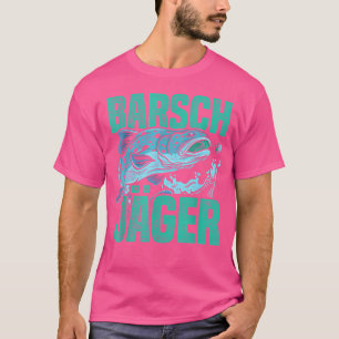 Camiseta Perch Hunter Angler Hobby Pescado Pescado