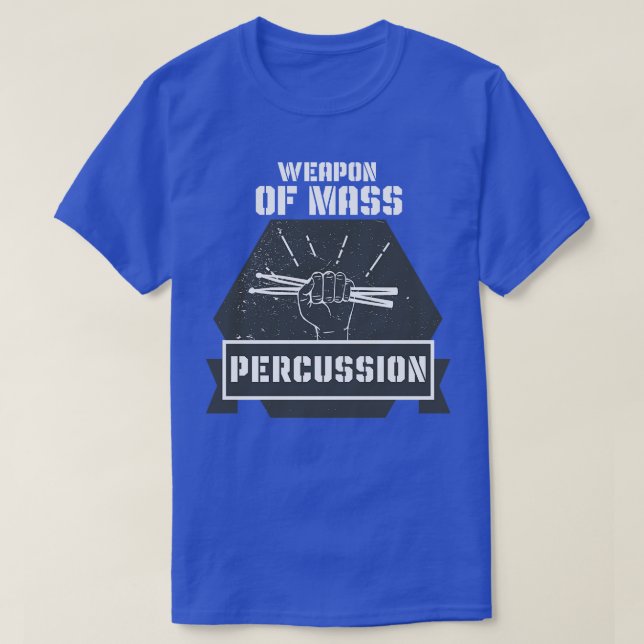 Camiseta Percusador (Diseño del anverso)