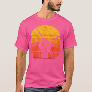 Camiseta Percusión Bidones Musico Retro A Pie De Beber