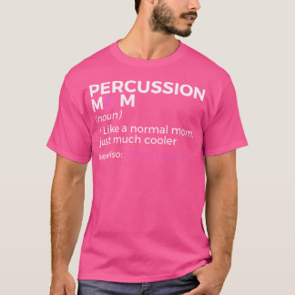 Camiseta Percusión Mamá Definición El Mayor Fan Marchi Del