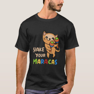 Camiseta Percusión Maracas Drummer Rattles 3