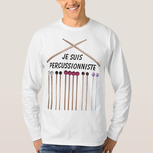 Camiseta percusiones (Anverso)
