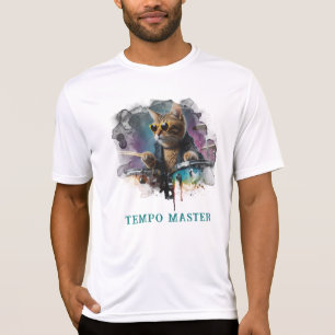 Camiseta *~* Percusionista Gato de Guay AP91 Gafas de sol D