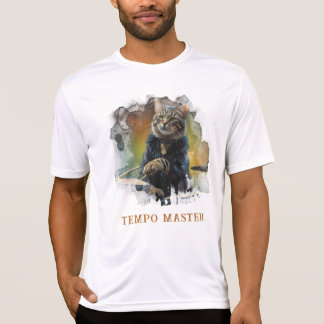 Camiseta *~* Percussionista Guay Cat AP91 DRUM Player