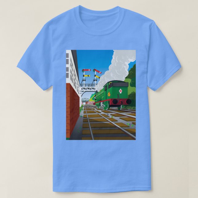 Camiseta Percy el motor pequeño (Diseño del anverso)