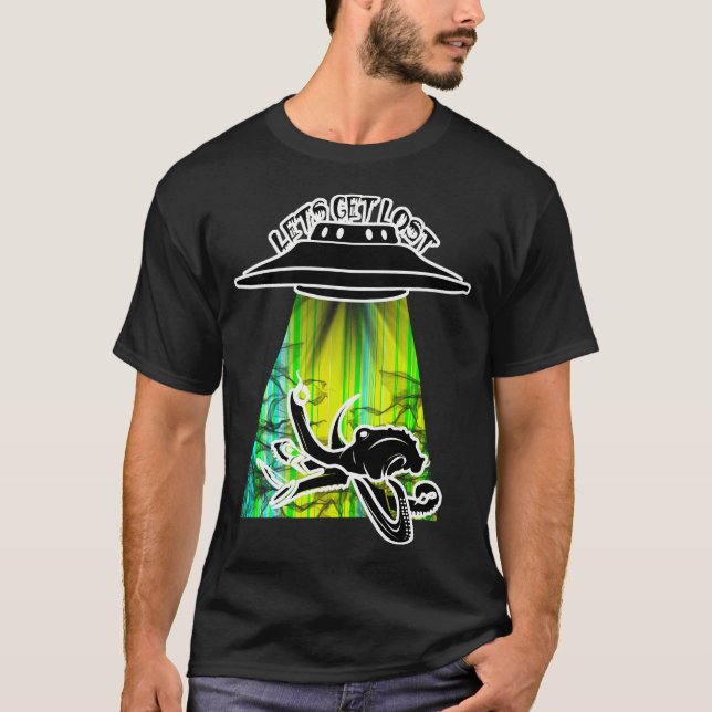 Camiseta Perdamos el pulpo de Ufo Alien (Anverso)