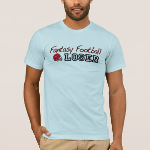 Camiseta Perdedor del fútbol de la fantasía