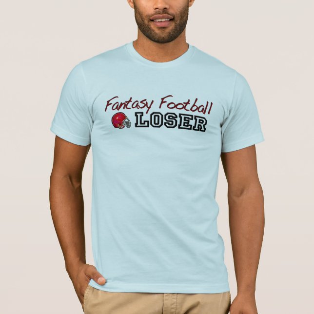 Camiseta Perdedor del fútbol de la fantasía (Anverso)