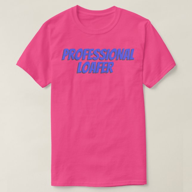Camiseta Perdedor profesional (Diseño del anverso)