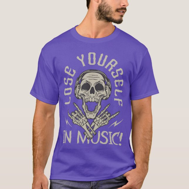 CAMISETA PERDÉJESE EN LA VENTA DE LA MÚSICA (Anverso)