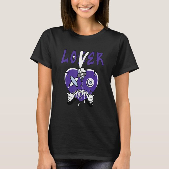 Camiseta Perder Drip Heart Lying Retro Concord 5s (Anverso)
