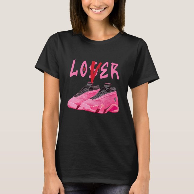 Camiseta Perder Drip Shoes Sneaker Match 14 Shocking Pink (Anverso)