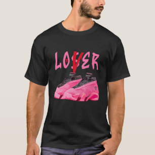 Camiseta Perder Drip Shoes Sneaker Match 14 Shocking Pink