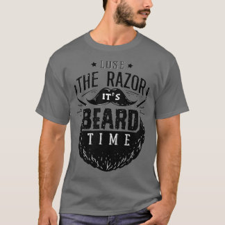 Camiseta perder la navaja en su barba 3