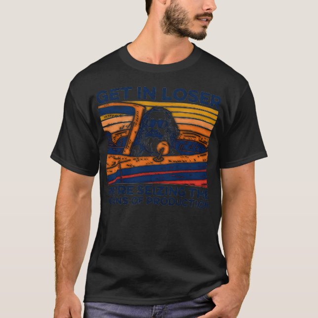 Camiseta Pérdete Si Aprovechamos Los Medios De Producción (Anverso)