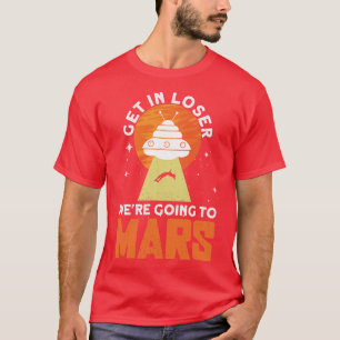 Camiseta Pérdete, Vamos A Mars Mars Planet Sp