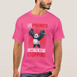 Camiseta Perdí 100 Libras Y No Me Detengo --
