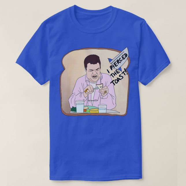 Camiseta Perdí la tostada (Diseño del anverso)