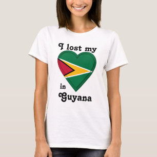 Camiseta Perdí mi corazón en Guyana