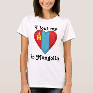 Camiseta Perdí mi corazón en Mongolia