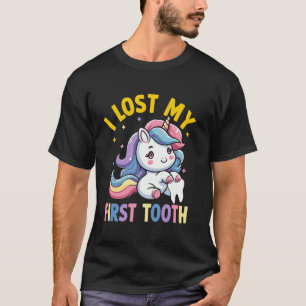 Camiseta Perdí Mi Primer Diente Cuento de Hadas de Unicorni