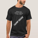 Camiseta Perdí mi virginidad de Halibut en Homer Alaska<br><div class="desc">Marca PrimAlaska. Vino, pesca y recogida de alimentos. Este es un diseño de plantilla. Presione la barra Personalizar para rellenar los campos. También puede presionar el diseño de edición para rellenar los campos de texto y realizar otros cambios. Seleccione un cuadro de texto y, a continuación, haga clic en editar...</div>