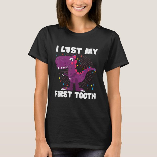 Camiseta Perdí Mis Primeros Dientes Dientes Dientes Dientes (Anverso)