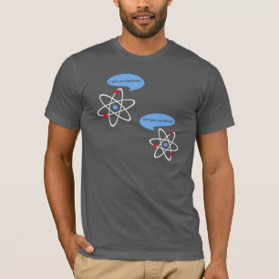 Camiseta Perdí una ciencia del electrón divertida
