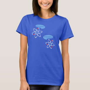 Camiseta Perdí una ciencia del electrón divertida