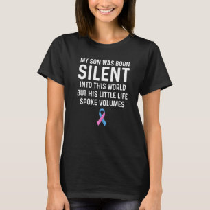 Camiseta Pérdida de bebé Hijo Embarazo Silencioso Freno de 
